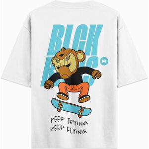 Black Bananas Kinderen Keep Flying T-shirt, Gebroken wit 8J / 128cm Black Bananas Kinderen Keep Flying T-shirt, Gebroken wit 8J / 128cm