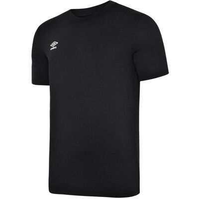 Umbro Kinderen/Kinderclub Vrijetijds-T-shirt (Zwart/Wit) 9-10J / 134-140cm Umbro Kinderen/Kinderclub Vrijetijds-T-shirt (Zwart/Wit) 9-10J / 134-140cm