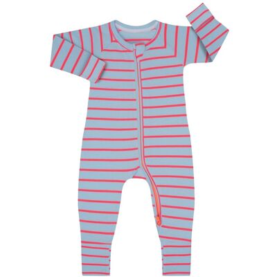 Baby romper met lange mouwen - D0A0I - Met rits Baby romper met lange mouwen - D0A0I - Met rits