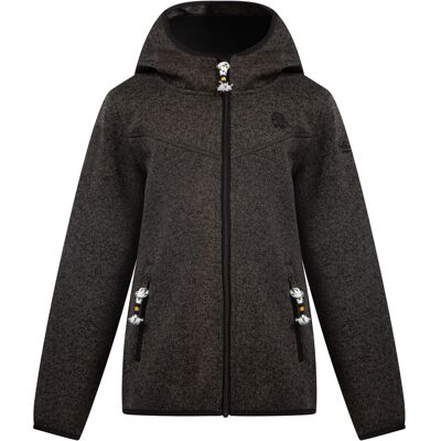 Schmuddelwedda Gebreid fleecejack voor kinderen jongens (kinderen) grijs melange 8J / 128cm Schmuddelwedda Gebreid fleecejack voor kinderen jongens (kinderen) grijs melange 8J / 128cm