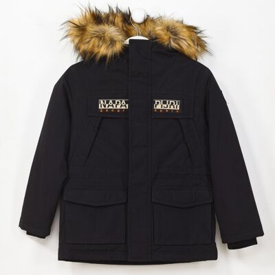 Napapijri Hooded jack met elastische manchetten GA4EPN jongen 8J / 128cm Napapijri Hooded jack met elastische manchetten GA4EPN jongen 8J / 128cm