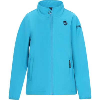 Schmuddelwedda softshell jas jongens (kinderen) Cyaan blauw 10J / 140cm Schmuddelwedda softshell jas jongens (kinderen) Cyaan blauw 10J / 140cm