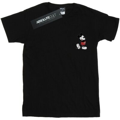 Disney Meisjes Mickey Mouse Kickin Retro Borst Katoenen T-shirt (Zwart) 12-13J / 152-158cm Disney Meisjes Mickey Mouse Kickin Retro Borst Katoenen T-shirt (Zwart) 12-13J / 152-158cm