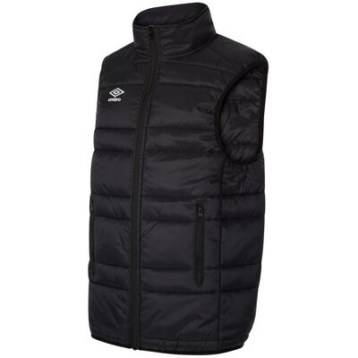 Umbro Kinder/Kinder Club Essential Gilet (Zwart/Wit) 7-8J / 122-128cm Umbro Kinder/Kinder Club Essential Gilet (Zwart/Wit) 7-8J / 122-128cm