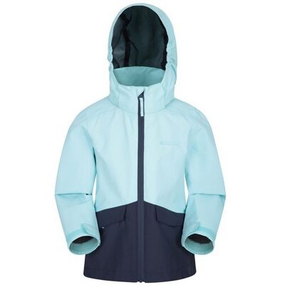 Mountain Warehouse Kinder/Kids Cloud Burst Waterdicht Jasje (Teal) 11-12J / 146-152cm Mountain Warehouse Kinder/Kids Cloud Burst Waterdicht Jasje (Teal) 11-12J / 146-152cm