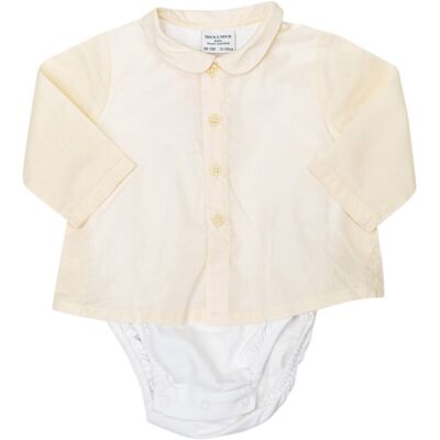 Neck & Neck Baby romper met lange mouw 17I07504 3-6M / 62-68cm Neck & Neck Baby romper met lange mouw 17I07504 3-6M / 62-68cm