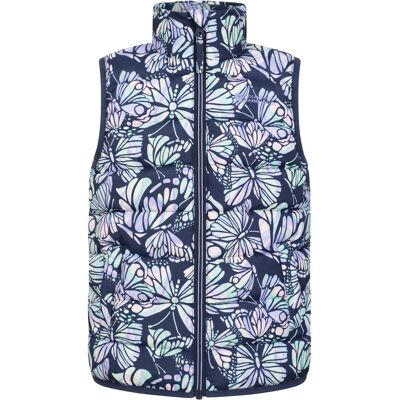 Mountain Warehouse Kinderen/Kinderen Rocko Vlinder Gewatteerd Gilet (Paars) 13J / 158cm Mountain Warehouse Kinderen/Kinderen Rocko Vlinder Gewatteerd Gilet (Paars) 13J / 158cm