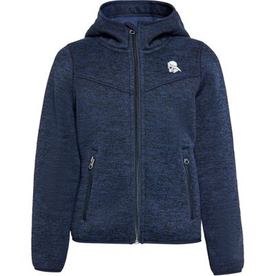 Schmuddelwedda Gebreide fleeceblouse jongens (kinderen) marine gem 6J / 116cm Schmuddelwedda Gebreide fleeceblouse jongens (kinderen) marine gem 6J / 116cm