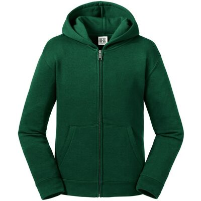 Russell Athletic Russell Kinderen/kinderen Authentieke Zip Hooded Sweatshirt (Fles groen) 3-4J / 98-104cm Russell Athletic Russell Kinderen/kinderen Authentieke Zip Hooded Sweatshirt (Fles groen) 3-4J / 98-104cm