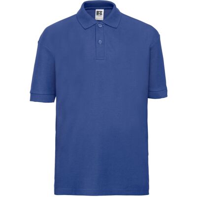 Russell Athletic Russell Kinder/Kinder Piqué Poloshirt (Helder Koningsblauw) 11-12J / 146-152cm Russell Athletic Russell Kinder/Kinder Piqué Poloshirt (Helder Koningsblauw) 11-12J / 146-152cm