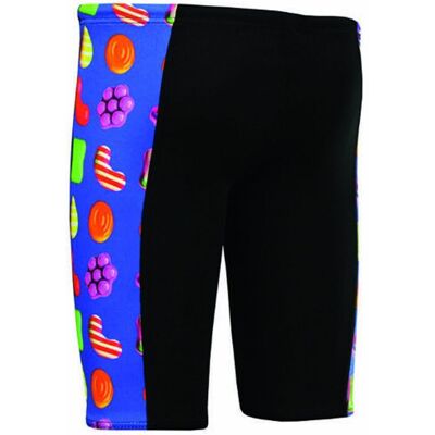 Maru Candy Pacer Panel Jammer Zwemshort Kinderen Zwart 8-9J / 128-134cm Maru Candy Pacer Panel Jammer Zwemshort Kinderen Zwart 8-9J / 128-134cm