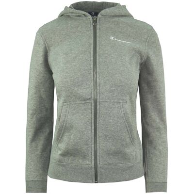 Champion effen kinder grijs trainingsjack M Champion effen kinder grijs trainingsjack M