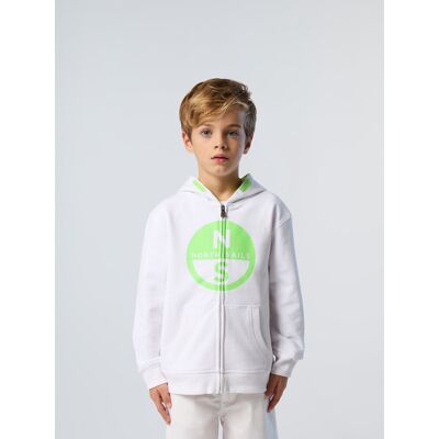 North Sails Hoodie Rits met maxi-logo 11-12J / 146-152cm North Sails Hoodie Rits met maxi-logo 11-12J / 146-152cm