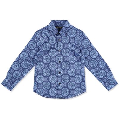 Billionaire Shirt Ls Paisley 6-7J / 116-122cm Billionaire Shirt Ls Paisley 6-7J / 116-122cm