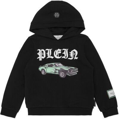 Philipp Plein Hoodie Sweatshirt Ls Cars Racing 6J / 116cm Philipp Plein Hoodie Sweatshirt Ls Cars Racing 6J / 116cm