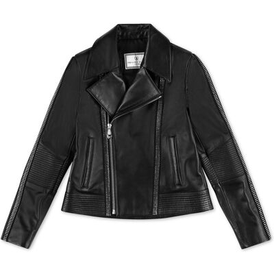 Philipp Plein Leren Motorrijder Signature 14J / 164cm Philipp Plein Leren Motorrijder Signature 14J / 164cm