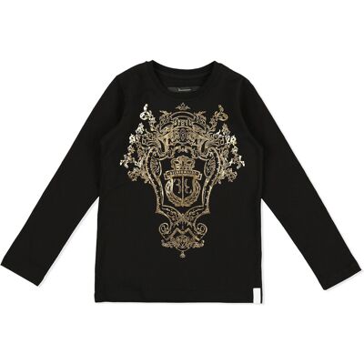 Billionaire T-Shirt Ronde Hals Baroque 8J / 128cm Billionaire T-Shirt Ronde Hals Baroque 8J / 128cm