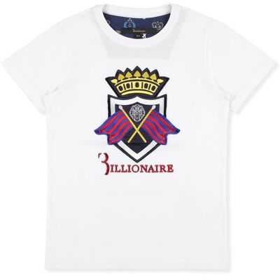 Billionaire T-Shirt Ronde Hals Statement 10J / 140cm Billionaire T-Shirt Ronde Hals Statement 10J / 140cm