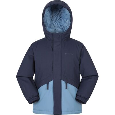 Mountain Warehouse Cyclone Waterdichte Gewatteerde Jas voor Kinderen/Kinderen (Marine) 11-12J / 146-152cm Mountain Warehouse Cyclone Waterdichte Gewatteerde Jas voor Kinderen/Kinderen (Marine) 11-12J / 146-152cm