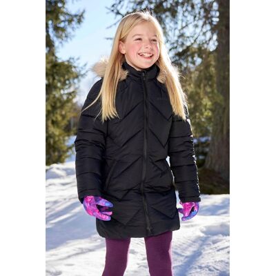 Mountain Warehouse Waterbestendige gewatteerde jas voor kinderen/Kinderen Galaxy (Zwart) 11-12J / 146-152cm Mountain Warehouse Waterbestendige gewatteerde jas voor kinderen/Kinderen Galaxy (Zwart) 11-12J / 146-152cm
