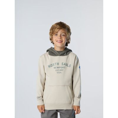 North Sails Hoodie Met Newport-print 11-12J / 146-152cm North Sails Hoodie Met Newport-print 11-12J / 146-152cm