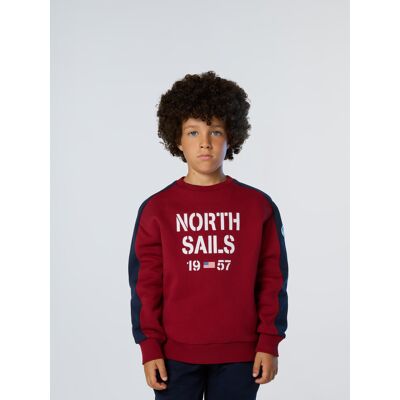 North Sails Sweatshirt Met flockprint 9-10J / 134-140cm North Sails Sweatshirt Met flockprint 9-10J / 134-140cm