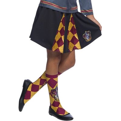Harry Potter Kinder/Kinder Gryffindor rok (Zwart/Claret Rood/Geel) One Size Harry Potter Kinder/Kinder Gryffindor rok (Zwart/Claret Rood/Geel) One Size