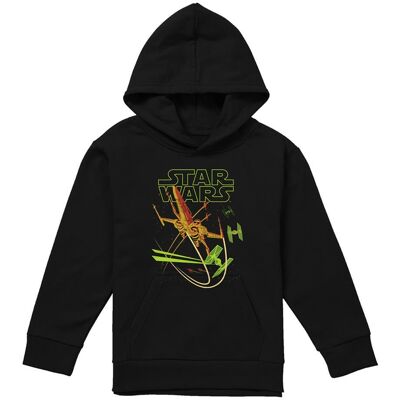 Star Wars Kinder/Kids Attack Heather Pullover Hoodie (Atletische Heide) 5-6J / 110-116cm Star Wars Kinder/Kids Attack Heather Pullover Hoodie (Atletische Heide) 5-6J / 110-116cm