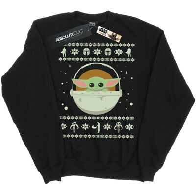 Star Wars Jongens The Mandalorian Het Kind Kerstmis Sweatshirt (Zwart) 12-13J / 152-158cm Star Wars Jongens The Mandalorian Het Kind Kerstmis Sweatshirt (Zwart) 12-13J / 152-158cm