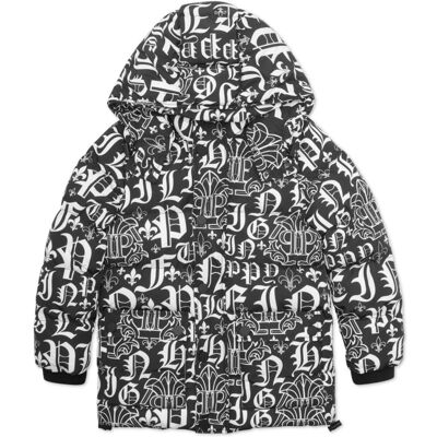 Philipp Plein Donsjack Gothic Plein 10-11J / 140-146cm Philipp Plein Donsjack Gothic Plein 10-11J / 140-146cm