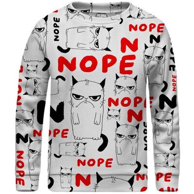 Mr. Gugu & Miss Go "Grumpy Nope" Sweatshirt 6-8J / 116-128cm Mr. Gugu & Miss Go "Grumpy Nope" Sweatshirt 6-8J / 116-128cm