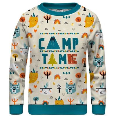 Mr. Gugu & Miss Go "Camp Time" Sweatshirt 6-8J / 116-128cm Mr. Gugu & Miss Go "Camp Time" Sweatshirt 6-8J / 116-128cm
