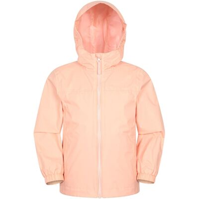 Mountain Warehouse Torrent waterdichte jas voor kinderen (Roze) 9-10J / 134-140cm Mountain Warehouse Torrent waterdichte jas voor kinderen (Roze) 9-10J / 134-140cm