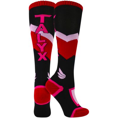 TALYX 1 Verpakking Meisjes Skisokken Gevoerde Thermische Vochtafvoerende Wintersport Sokken 4-6J / 104-116cm TALYX 1 Verpakking Meisjes Skisokken Gevoerde Thermische Vochtafvoerende Wintersport Sokken 4-6J / 104-116cm