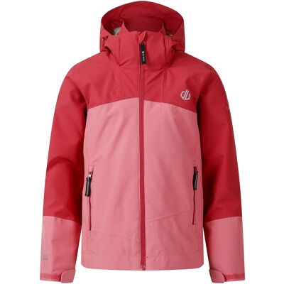 Dare 2B Kinderen/Kinderen Explore III Waterdichte Jas (Diep Claret) 7-8J / 122-128cm Dare 2B Kinderen/Kinderen Explore III Waterdichte Jas (Diep Claret) 7-8J / 122-128cm