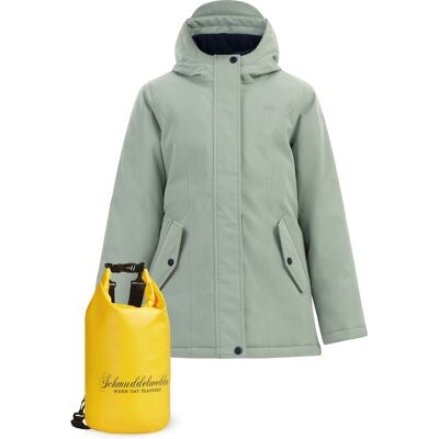 Schmuddelwedda Anorak + Tagesrucksack - SET Meisjes munt 6J / 116cm Schmuddelwedda Anorak + Tagesrucksack - SET Meisjes munt 6J / 116cm