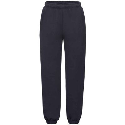 Fruit of the Loom Kinder/Kids Premium Joggingbroek met elastische manchetten (Deep Navy) 14-15J / 164-170cm Fruit of the Loom Kinder/Kids Premium Joggingbroek met elastische manchetten (Deep Navy) 14-15J / 164-170cm