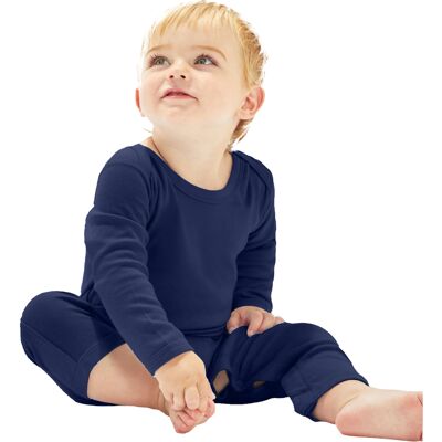 Babybugz Baby Rompertje (Nautische Marine) 6-12M / 63-80cm Babybugz Baby Rompertje (Nautische Marine) 6-12M / 63-80cm