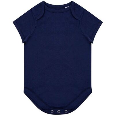 Larkwood Baby organisch rompertje (Marine) 3-6M / 62-68cm Larkwood Baby organisch rompertje (Marine) 3-6M / 62-68cm