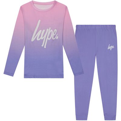 Hype Meisjes Pyjama Set Kinderen Roze Pastel Vervaging Zachte Slaapoutfit Loungeset 7-8J / 122-128cm Hype Meisjes Pyjama Set Kinderen Roze Pastel Vervaging Zachte Slaapoutfit Loungeset 7-8J / 122-128cm