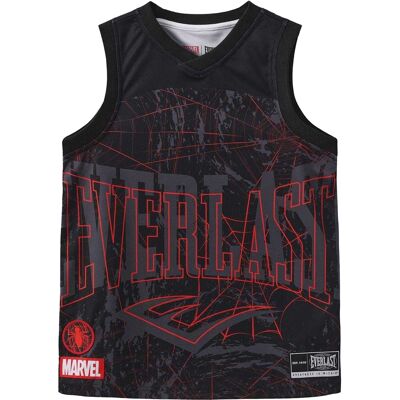 Everlast Jongens Spider-Man Vest Top (Zwart) 7-8J / 122-128cm Everlast Jongens Spider-Man Vest Top (Zwart) 7-8J / 122-128cm