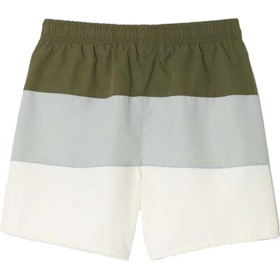 Lacoste Relaxed Fit Zwemshort Jongens Kleurblok (Groen) XL Lacoste Relaxed Fit Zwemshort Jongens Kleurblok (Groen) XL