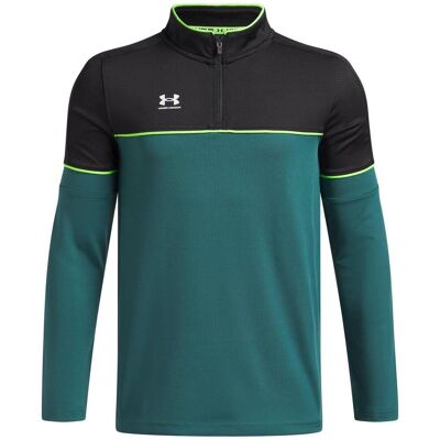Under Armour Trainingsjack met kwartrits voor kinderen (Groen) 11-12J / 146-152cm Under Armour Trainingsjack met kwartrits voor kinderen (Groen) 11-12J / 146-152cm