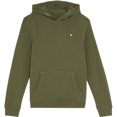 Lyle & Scott Kinder/Kids Klassieke Hoodie (Olijfgroen) 9-10J / 134-140cm Lyle & Scott Kinder/Kids Klassieke Hoodie (Olijfgroen) 9-10J / 134-140cm