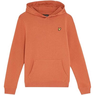 Lyle & Scott Kinder/Kids Klassieke Hoodie (Baksteen) 9-10J / 134-140cm Lyle & Scott Kinder/Kids Klassieke Hoodie (Baksteen) 9-10J / 134-140cm