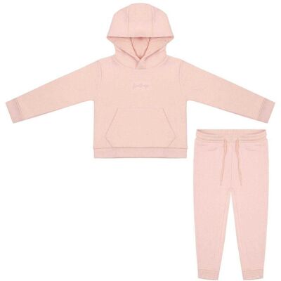 Firetrap Set Katoenmix Hoodie en Joggers voor Meisjes (Set van 2) (Roze) 2-3J / 92-98cm Firetrap Set Katoenmix Hoodie en Joggers voor Meisjes (Set van 2) (Roze) 2-3J / 92-98cm