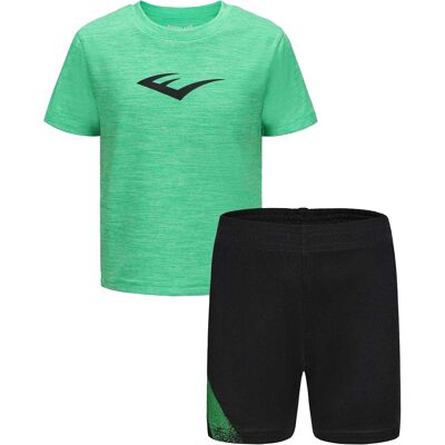 Everlast Set met T-shirt en korte broek met Flex-logo voor jongens (Hyper Groen) 9-10J / 134-140cm Everlast Set met T-shirt en korte broek met Flex-logo voor jongens (Hyper Groen) 9-10J / 134-140cm