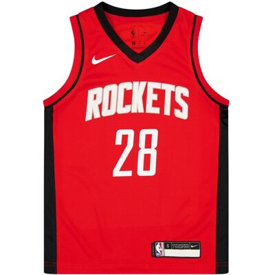 Nike Sengun Houston Rockets basketbalshirt voor kinderen (Universiteitsrood) 7-8J / 122-128cm Nike Sengun Houston Rockets basketbalshirt voor kinderen (Universiteitsrood) 7-8J / 122-128cm