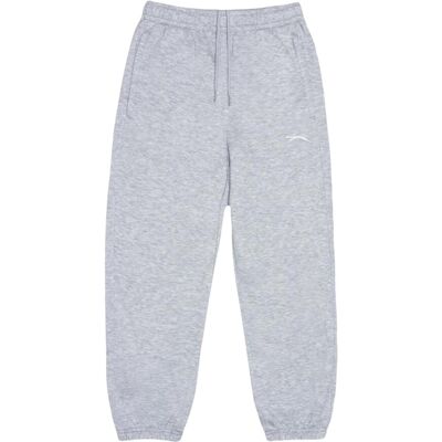 Slazenger Effen joggingbroeken van fleece voor kinderen (Grijze Mergel) 7-8J / 122-128cm Slazenger Effen joggingbroeken van fleece voor kinderen (Grijze Mergel) 7-8J / 122-128cm