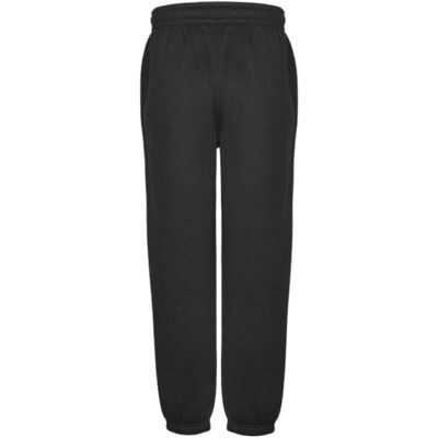 Slazenger Effen joggingbroeken van fleece voor kinderen (Zwart) 11-12J / 146-152cm Slazenger Effen joggingbroeken van fleece voor kinderen (Zwart) 11-12J / 146-152cm